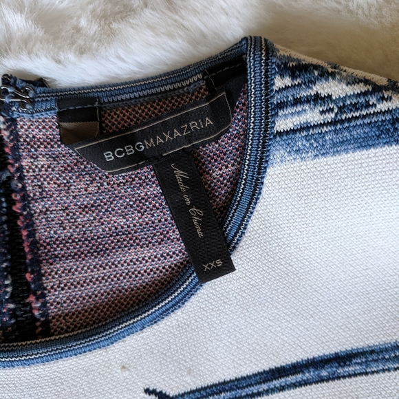 BCBG MAXAZRIA | Jose Jacquard tropical camel dress - Picture 4 of 8